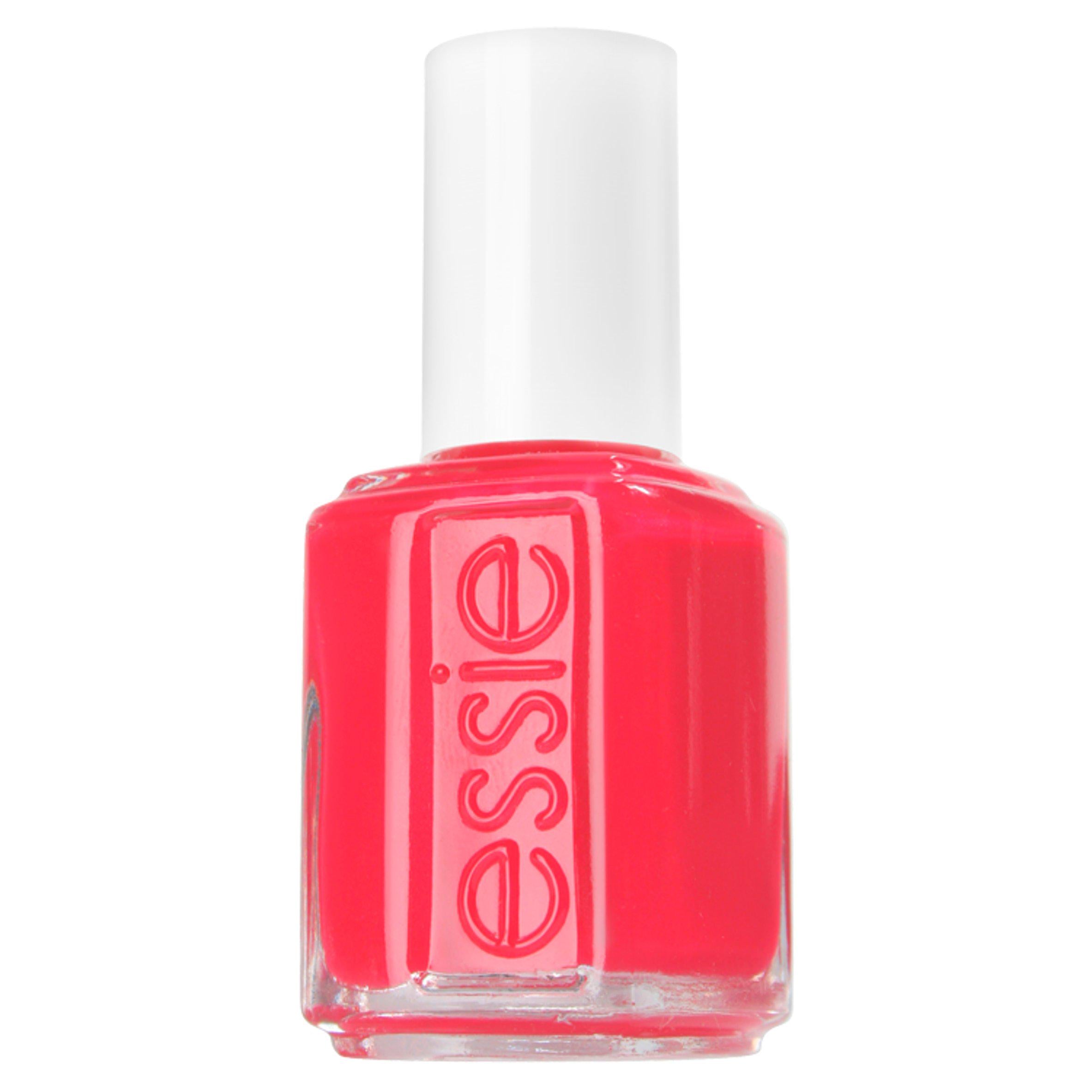 Essie 63 Too Too Hot Bright Red Pink Nail Polish 13.5ml GOODS Sainsburys   