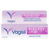 Vagisil Medicated Creme 30g women's health & pregnancy Sainsburys   
