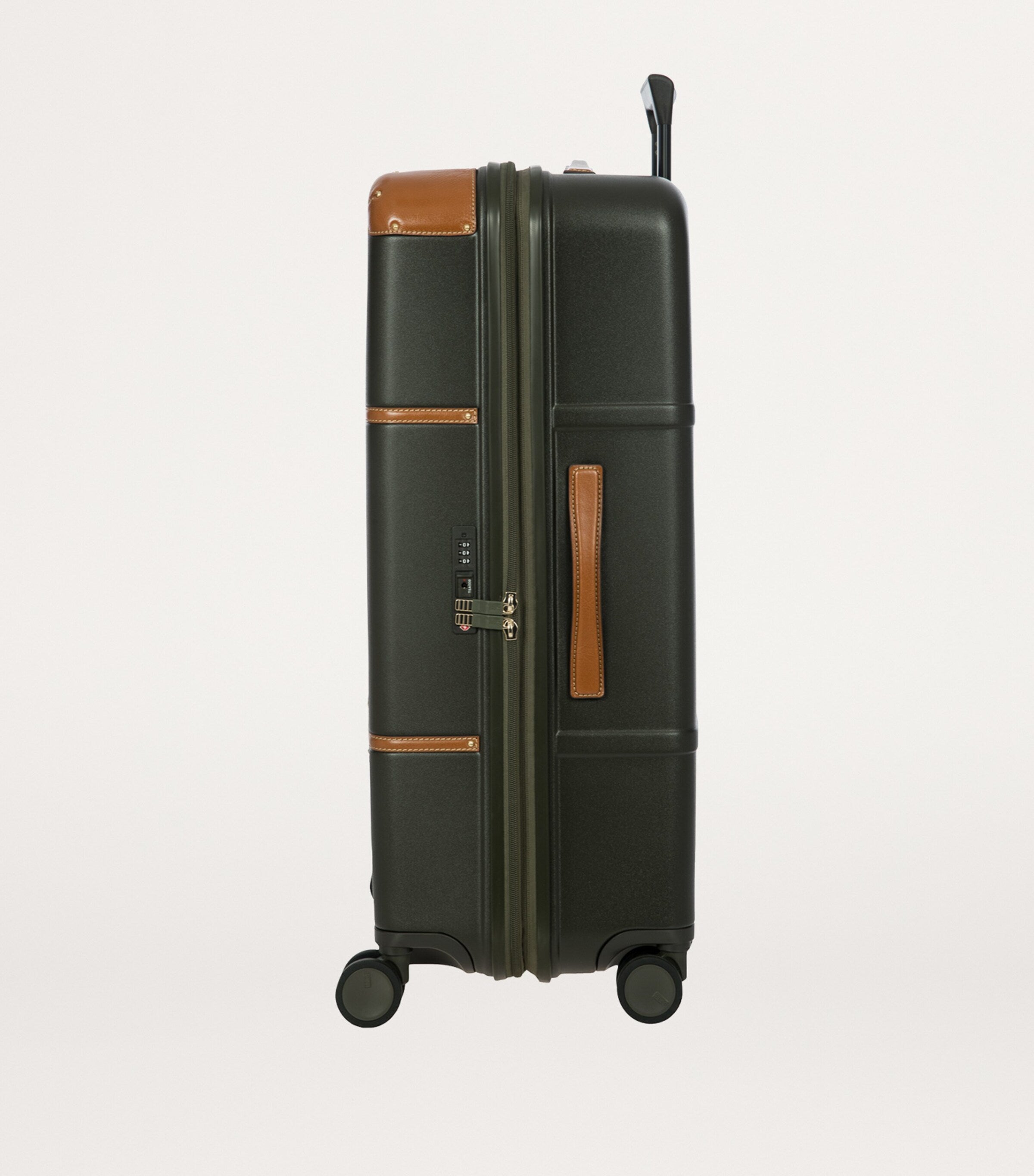 Bric's Bellagio check-in suitcase 76cm with leather trims (British brand)