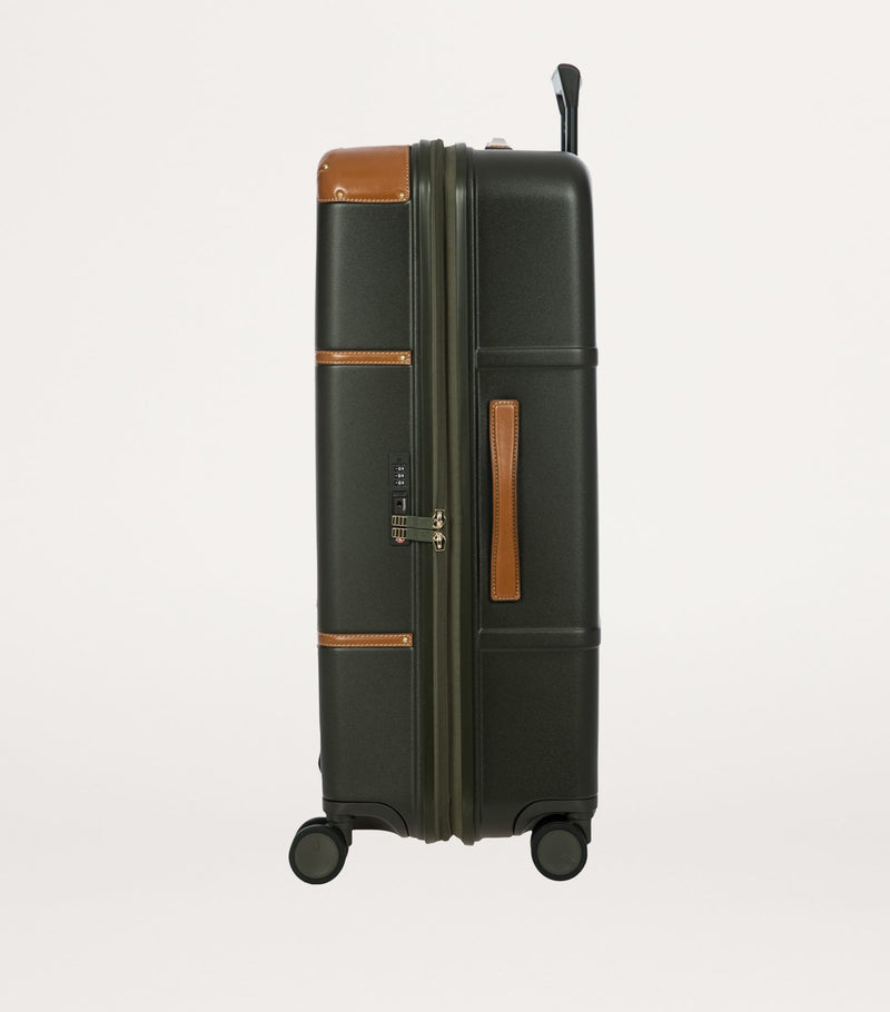 Bric's Bellagio check-in suitcase 76cm with leather trims (British brand)