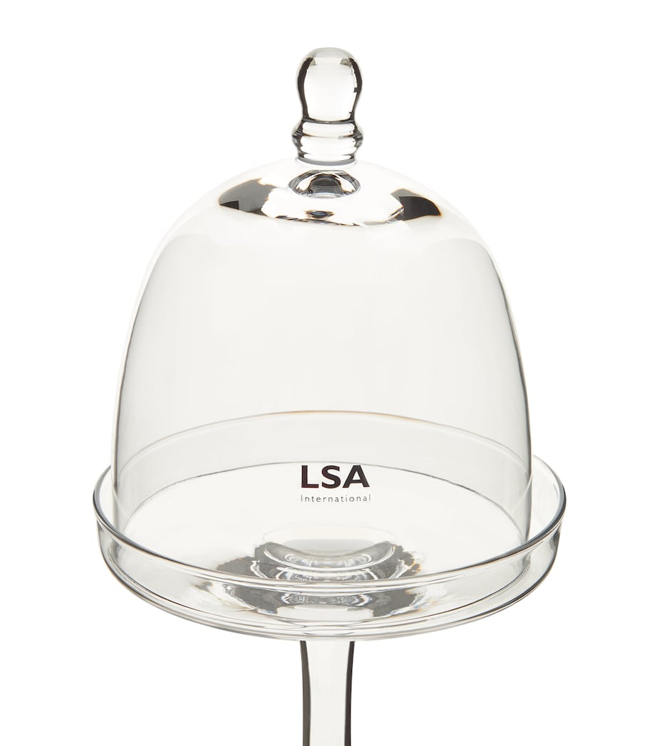LSA International serving stand with dome, UK version