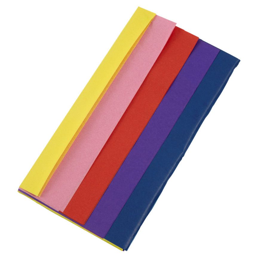 George Home Yellow, Red, Pink, Purple & Blue Tissue Paper