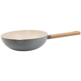 George Home Grey Simplicity 28cm Wok General Household ASDA   