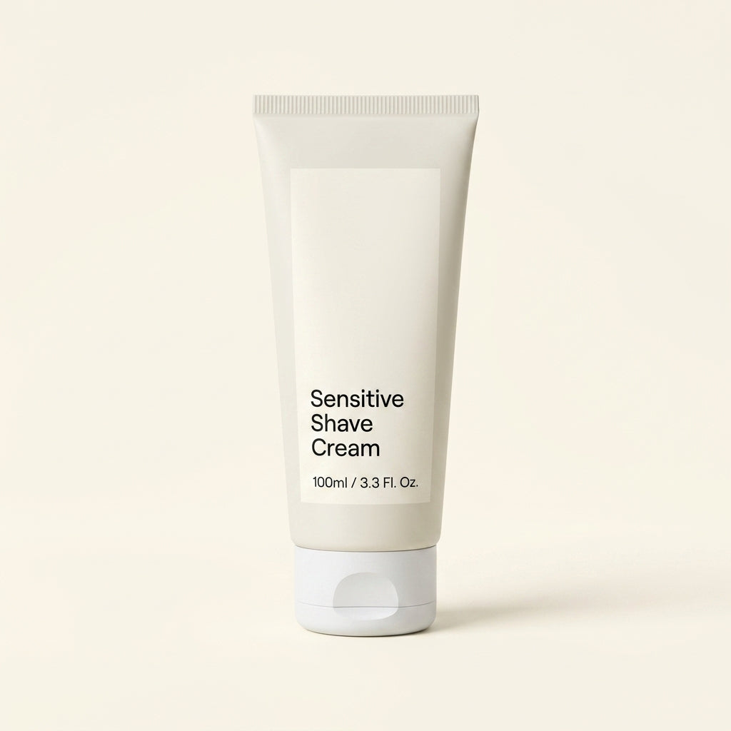 Liz Earle sensitiv barberkrem 100ml, UK-versjon
