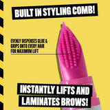 NYX The Brow Glue Crazy Lift brow product, imported from the UK