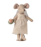 Maileg Mum and Dad Mice Wedding Box Set 16cm, imported from the UK