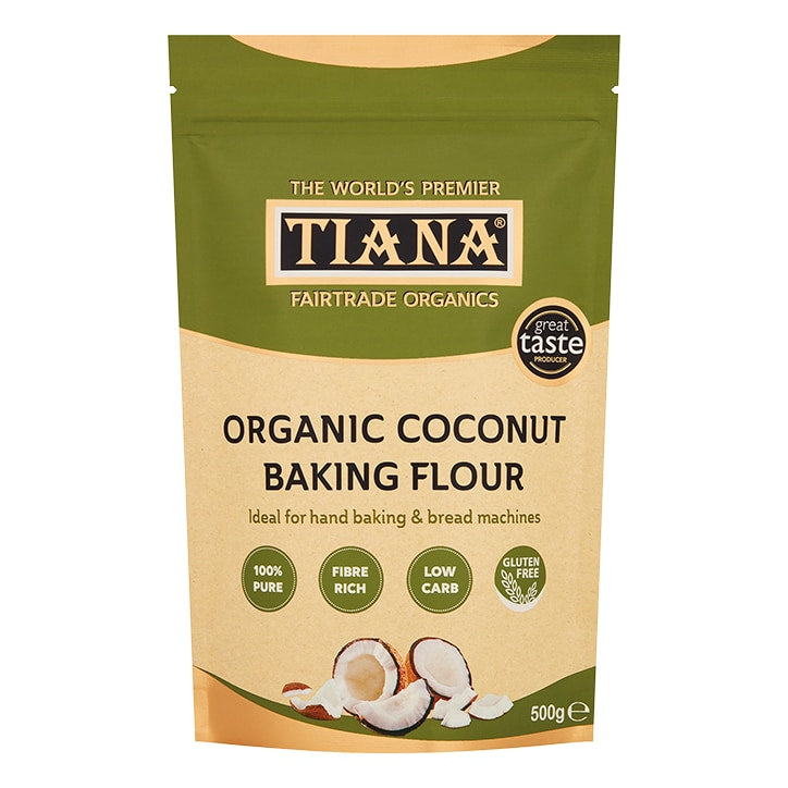 TIANA Fairtrade Organics Coconut Baking Flour 500g