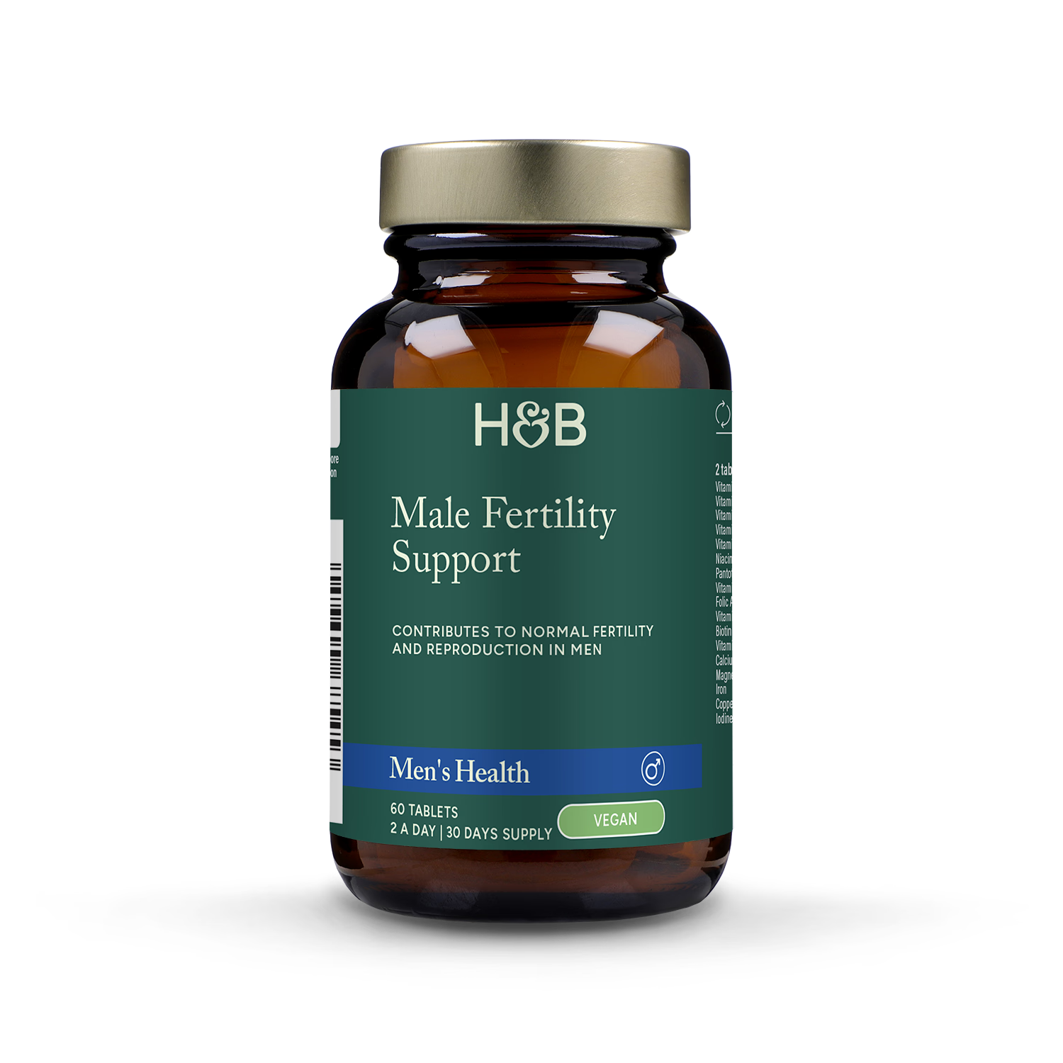Holland & Barrett Male Fertility Capsules 60, UK version