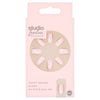 Studio London silver metallic false nails 24pcs, imported from the UK