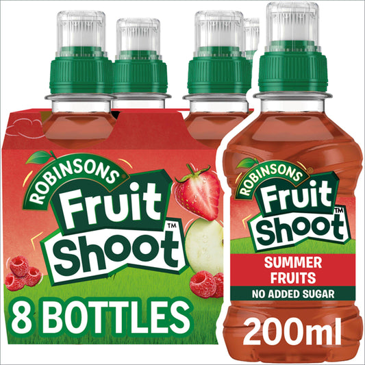 Fruit Shoot Summer Fruits Kids Juice Drink 8x200ml All long life juice Sainsburys   
