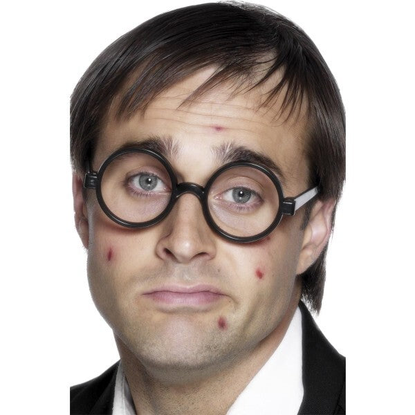 Smiffys Schoolboy Specs black glasses without lenses - British product