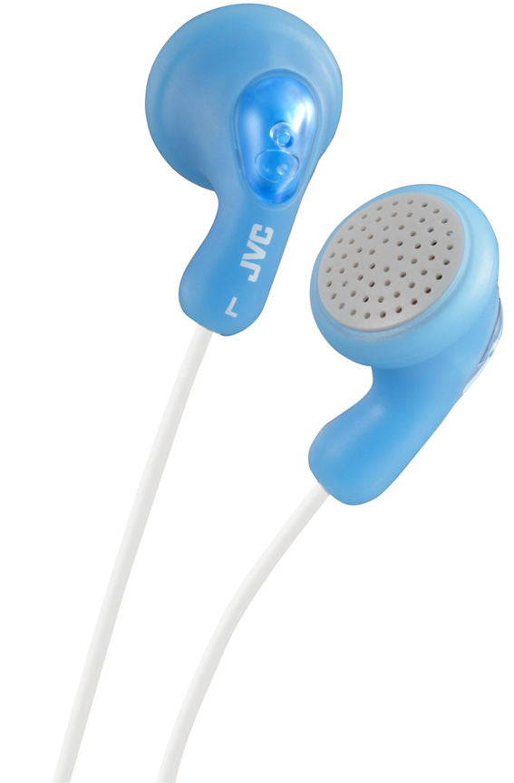 JVC Gumy Earphones F14 Peppermint Blue