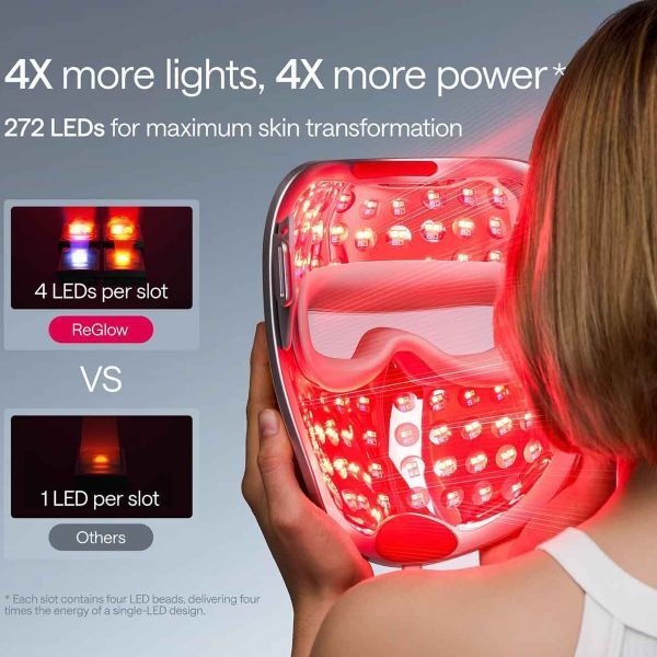 Ulike Reglow LED face mask white, UK version