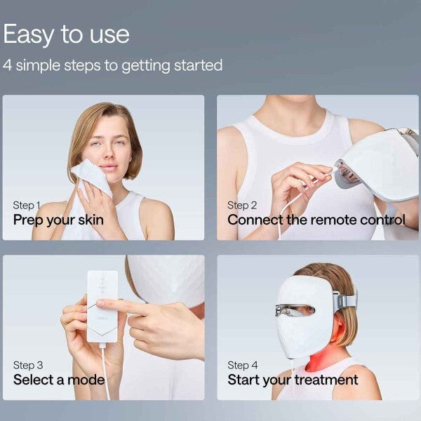 Ulike Reglow LED face mask white, UK version