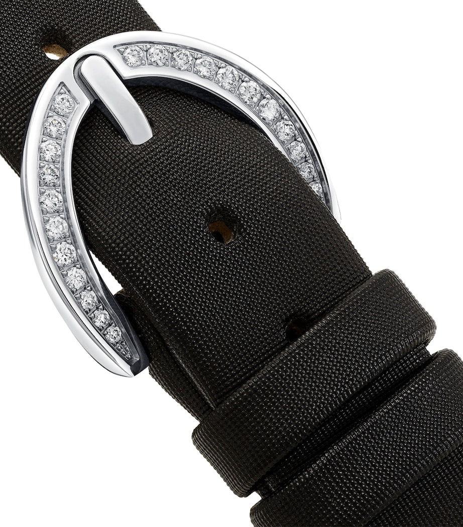 Graff Platinum Diamond Butterfly Watch 28mm, imported from the UK