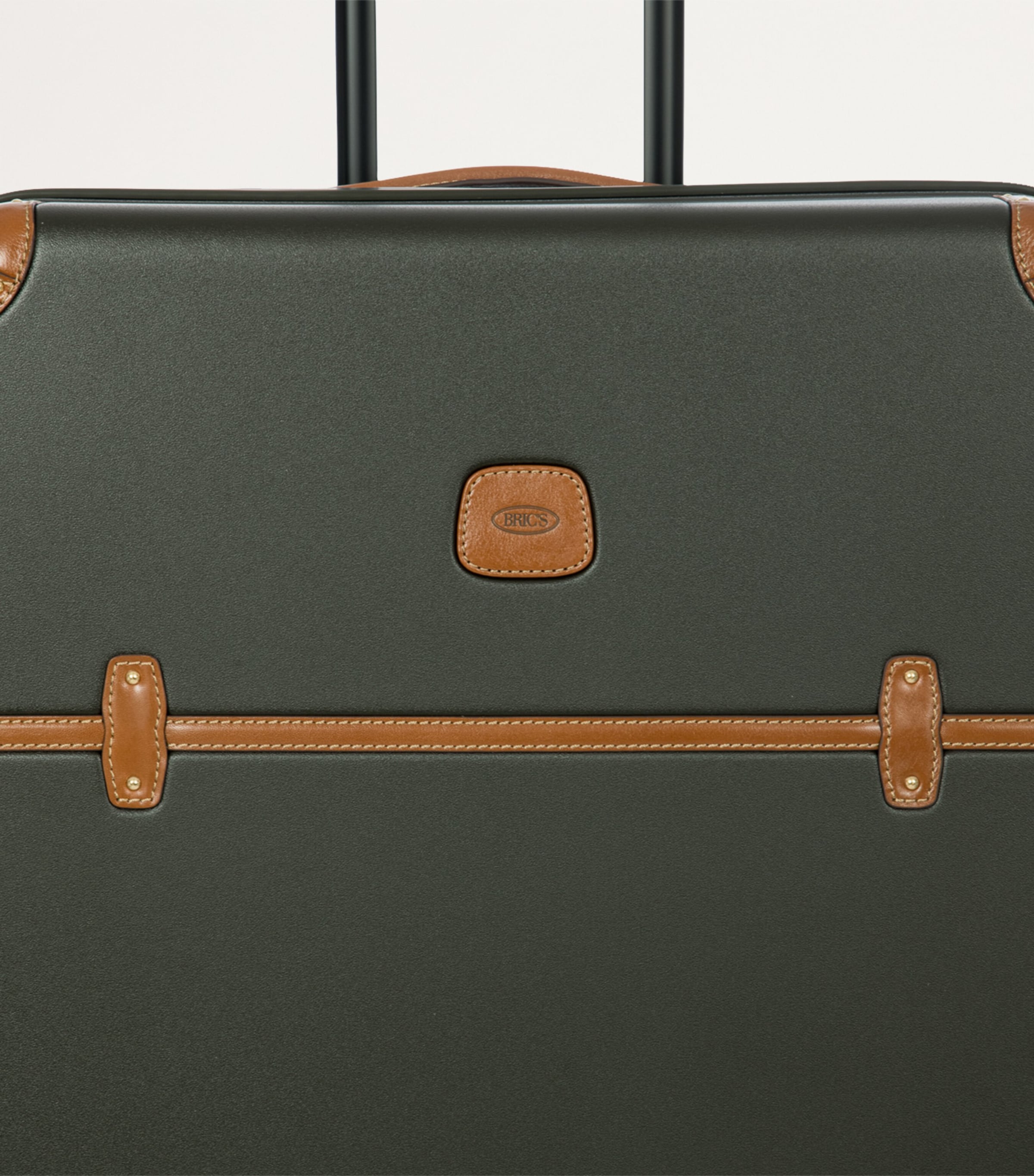 Bric's Bellagio check-in suitcase 76cm with leather trims (British brand)