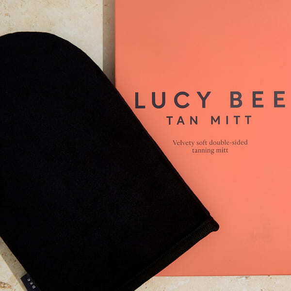 Lucy Bee self-tanning mitt double sided - British product