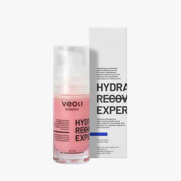 Veoli Botanica Hydra Recovery Expert serum 30ml, imported from the UK