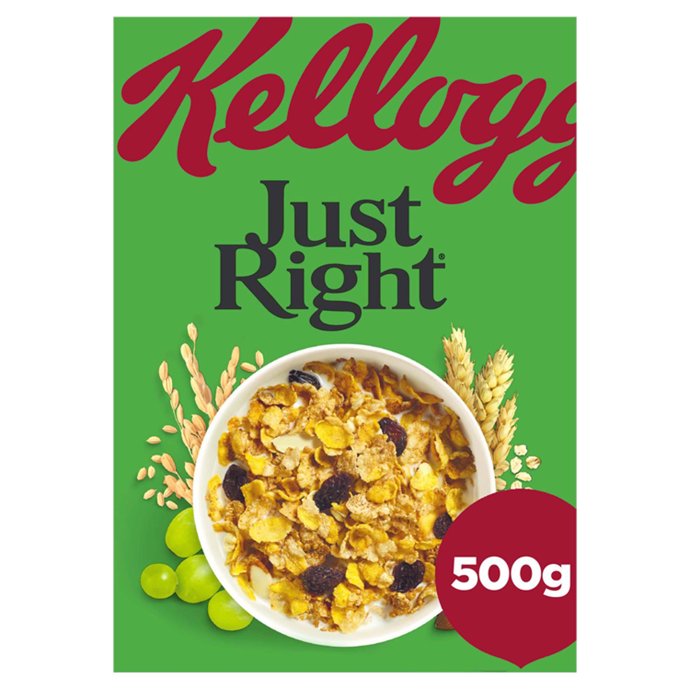 Kellogg's Just Right Cereal 500g cereals Sainsburys   