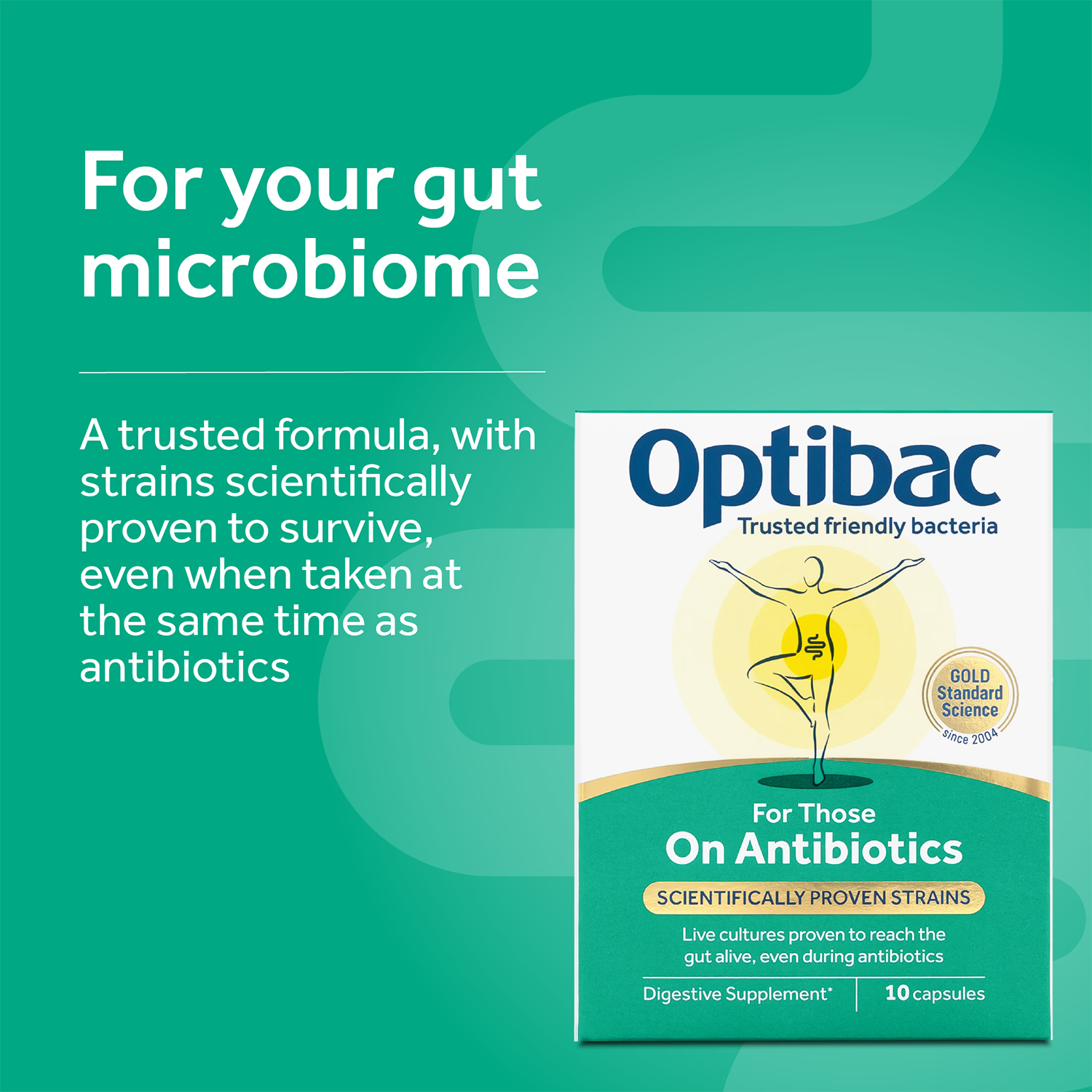Optibac probiotic for antibiotics 10 capsules, UK version
