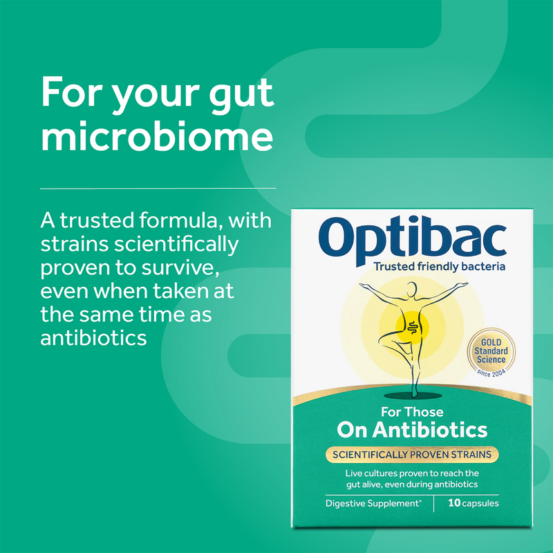 Optibac probiotic for antibiotics 10 capsules, UK version