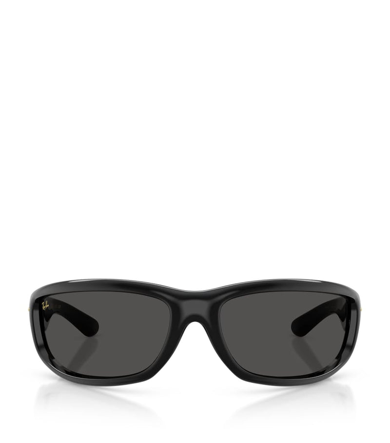 Ray-Ban Ultra Wrap 003 square sunglasses (British brand)