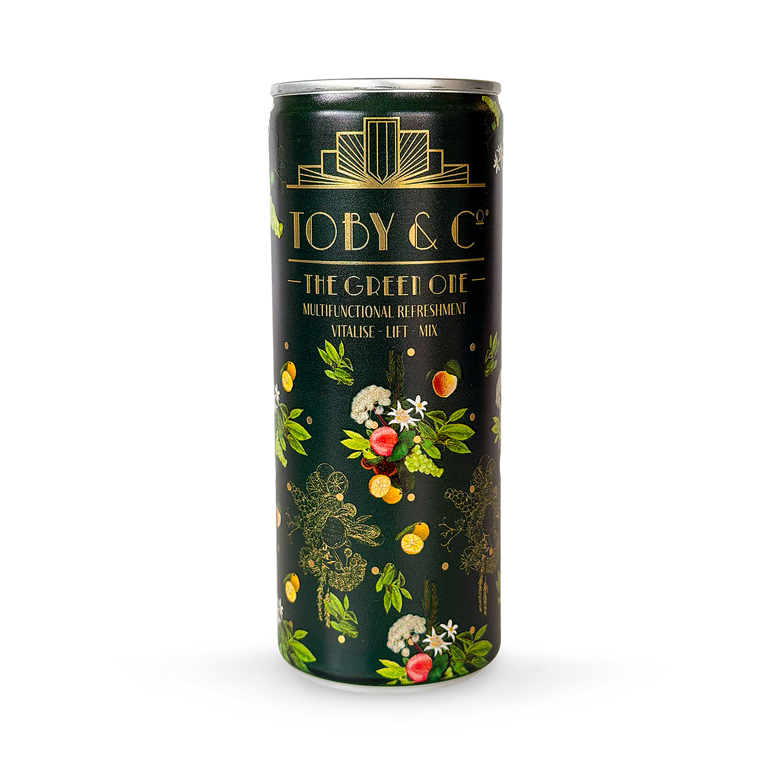 Toby & Co functional drink The Green One 250ml (British brand)