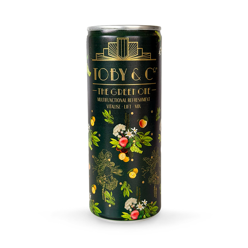Toby & Co functional drink The Green One 250ml (British brand)