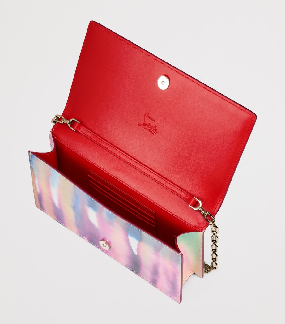 Christian Louboutin Bettina patent leather clutch bag (British brand)