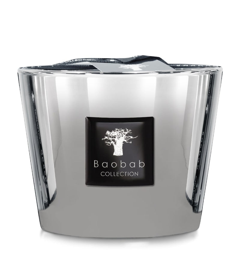 Baobab Platinum Candle grapefruit amber 10cm - British product