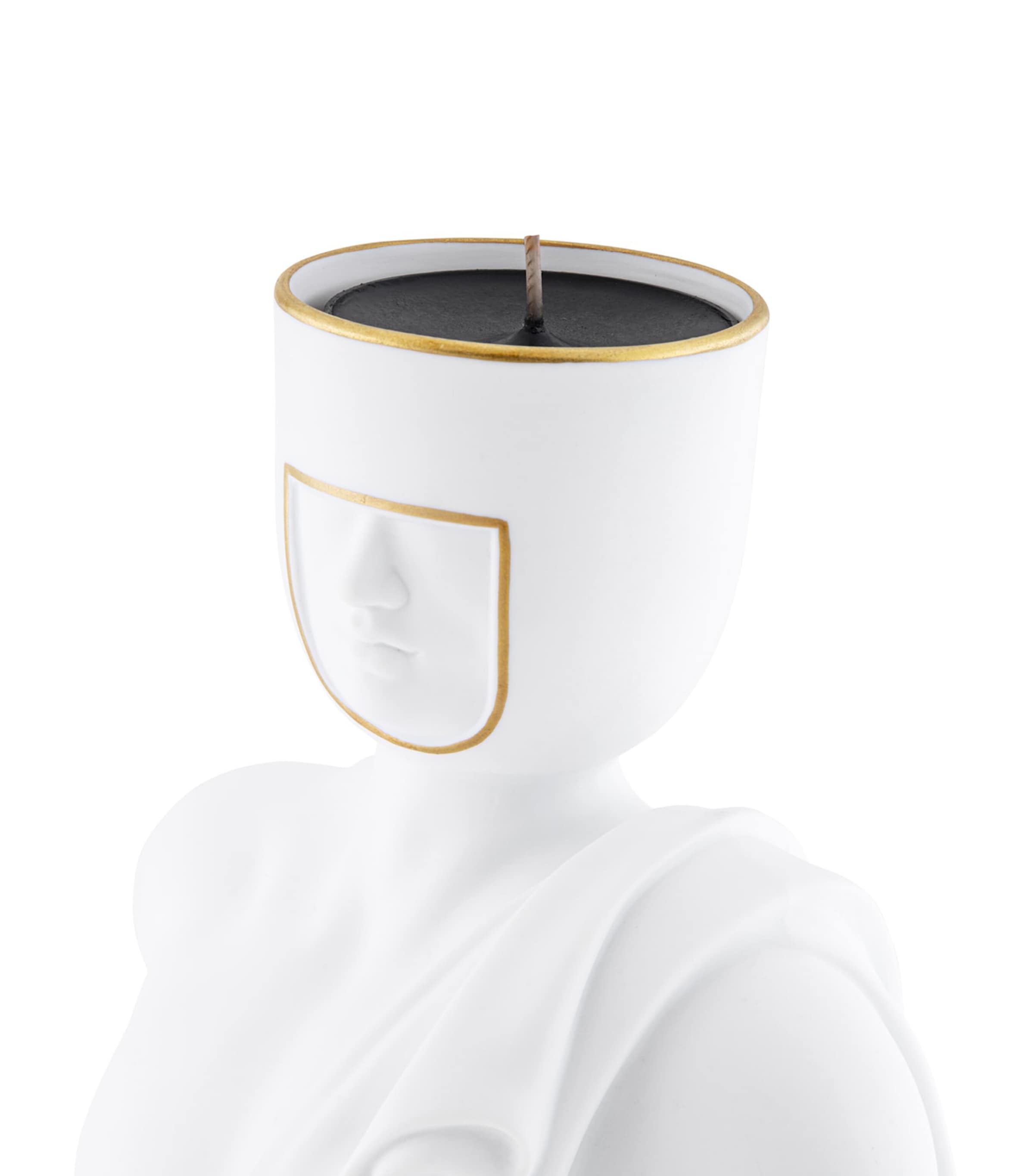 Ginori 1735 L'Amante porcelain candle holder, UK version