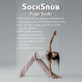 Sock Snob Ladies Yoga Socks 2 Pack Size 4-8 (British brand)