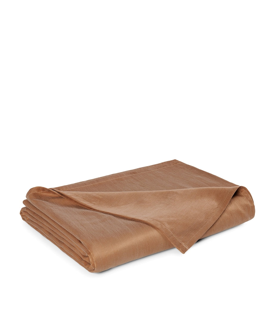 Hamam Alya Frame Super King flat sheet 270x310, imported from the UK