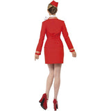 Smiffys Trolley Dolly red costume, UK version