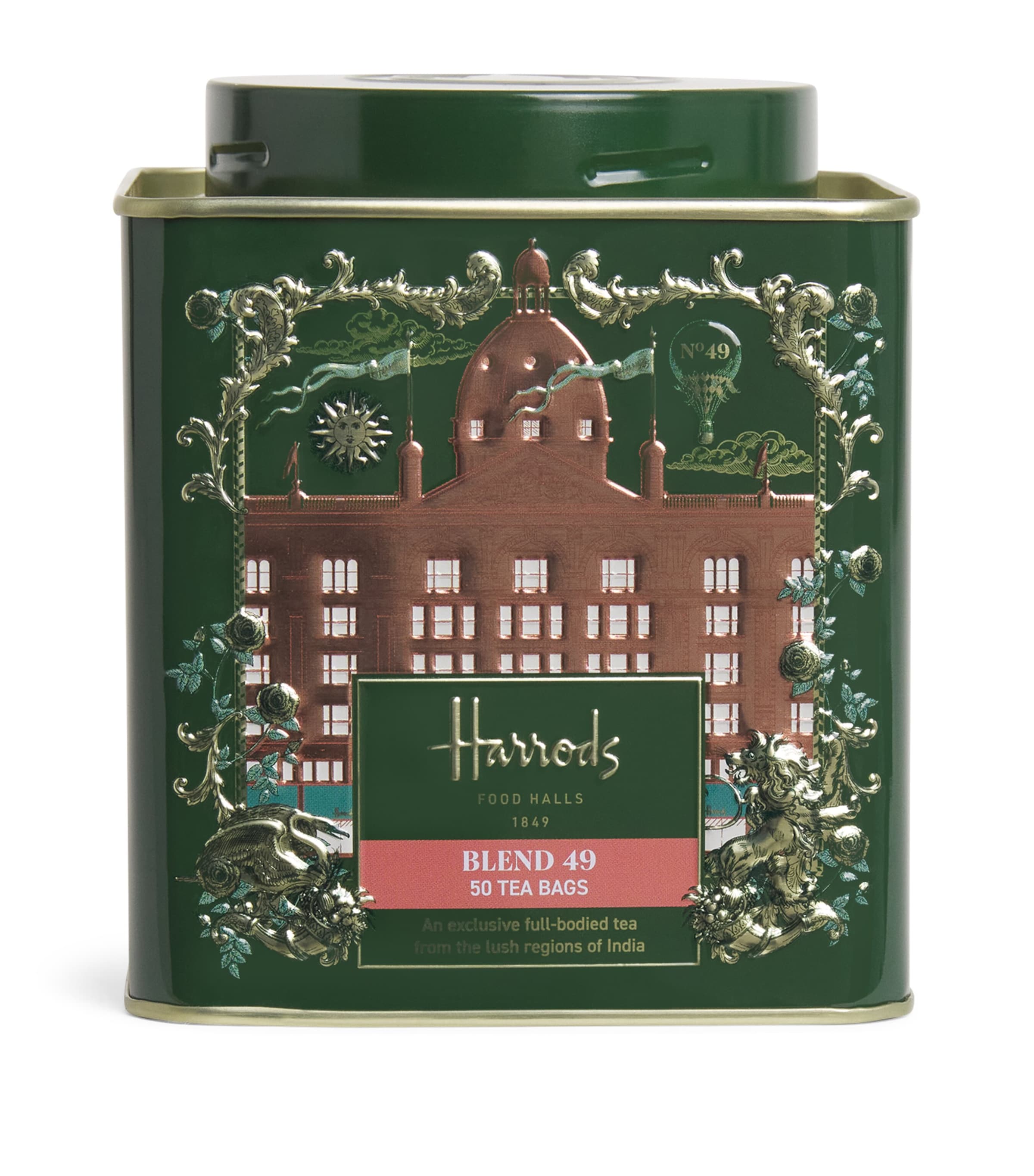 Harrods No. 49 Blend tea bags 50 bags, UK version