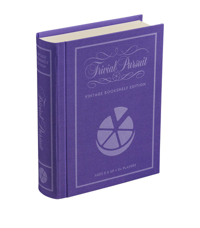 Harrods Trivial Pursuit Vintage Bookshelf Board Game- Buy online at McGrocer