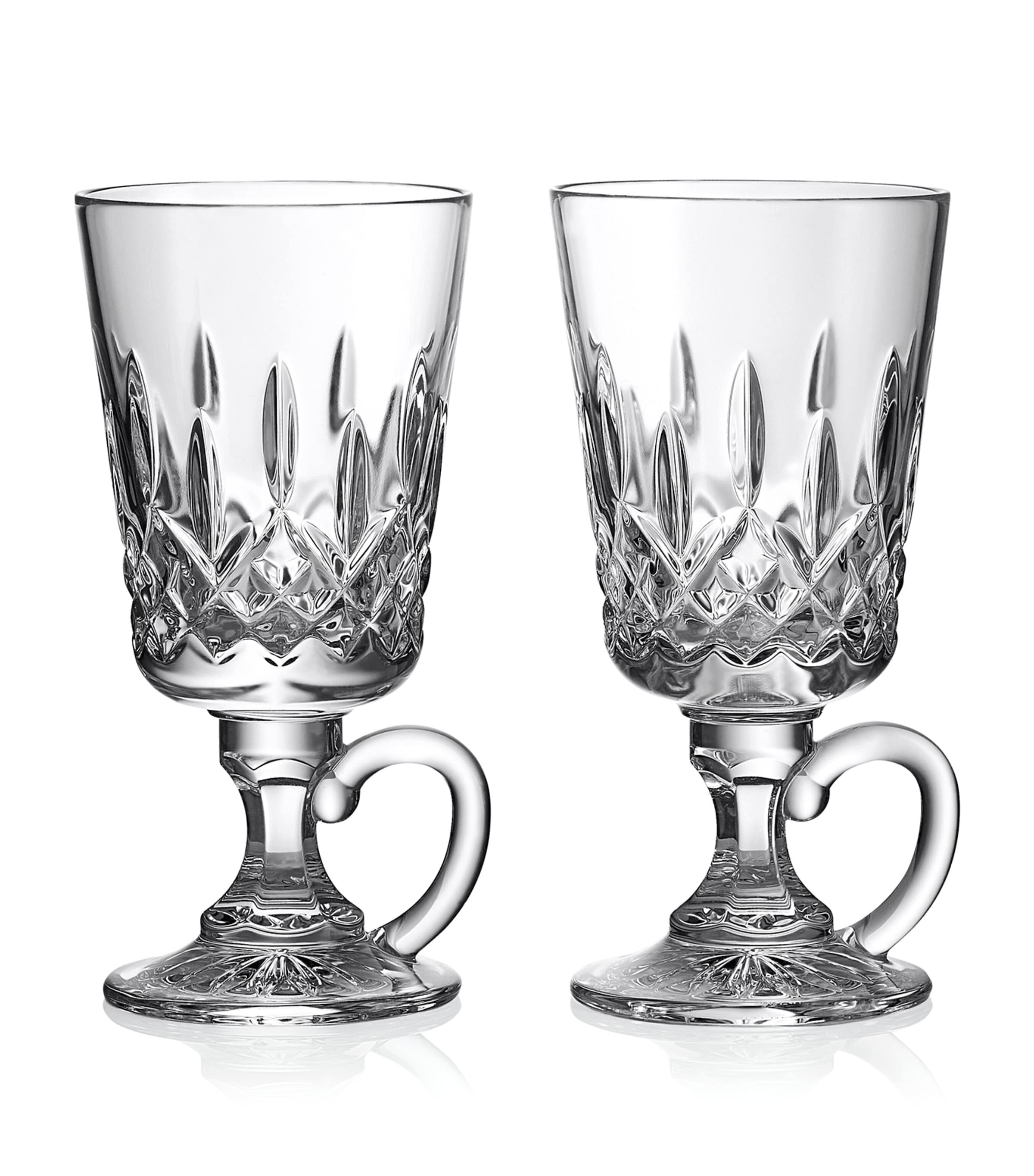 Waterford Lismore Irish coffee glasses 230ml (British brand)