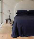 SHLEEP Merino Jersey Super King Fitted Sheet 180cm x 200cm (British brand)