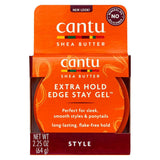 Cantu Shea Butter for Natural Hair Extra Hold Edge Stay Gel 64g GOODS Boots   