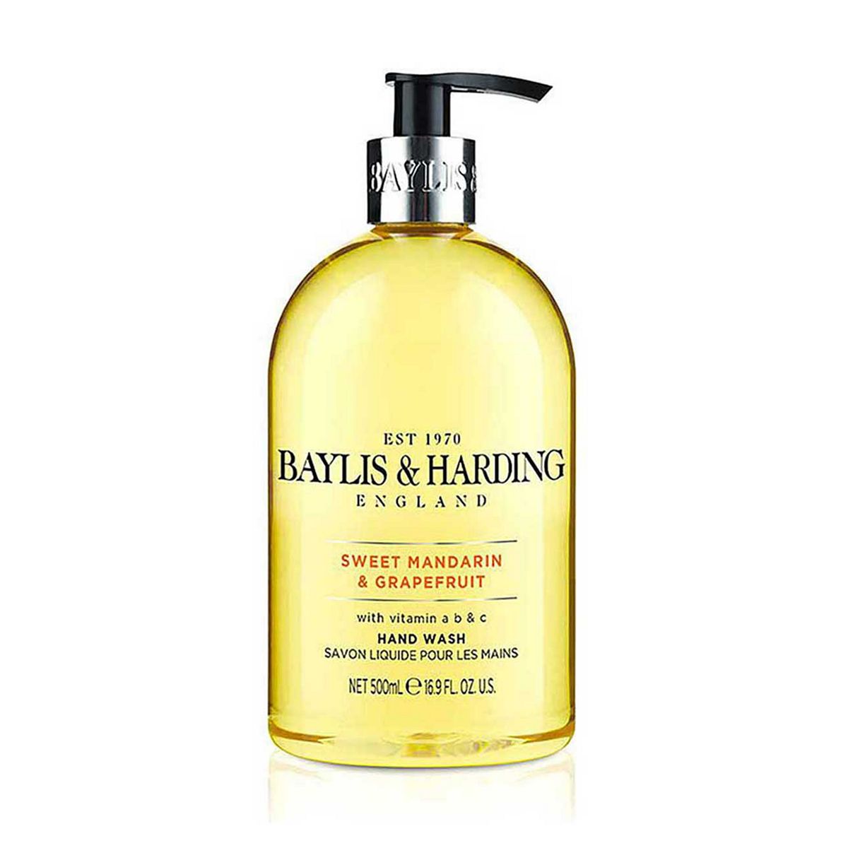 Baylis & Harding Signature Collection Sweet Mandarin & Grapefruit Luxury Hand Wash 500ml With Added Moisturisers GOODS Boots   