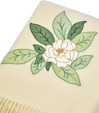 Loretta Caponi Virgin Wool Camelia Throw 132cm x 159cm, UK version