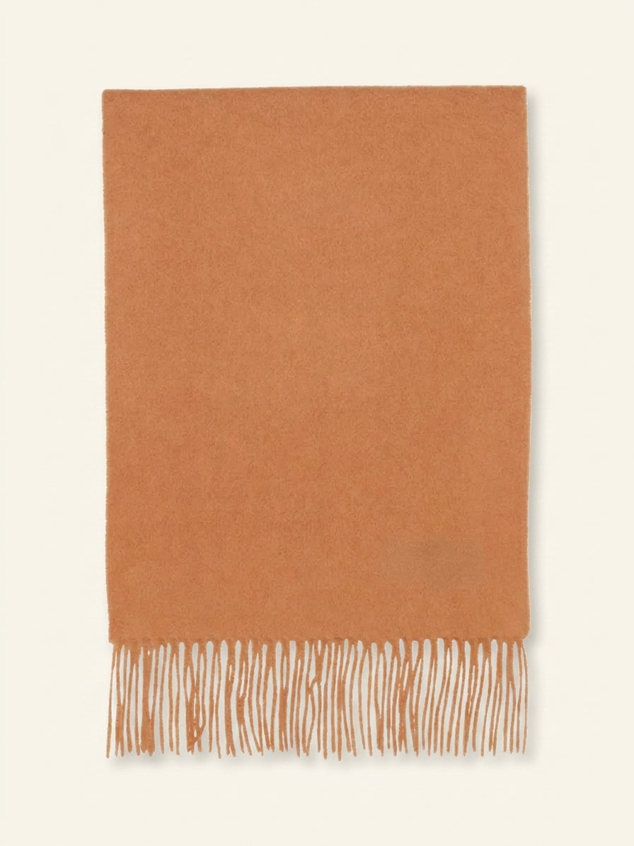 Mulberry cashmere fringe scarf, UK version
