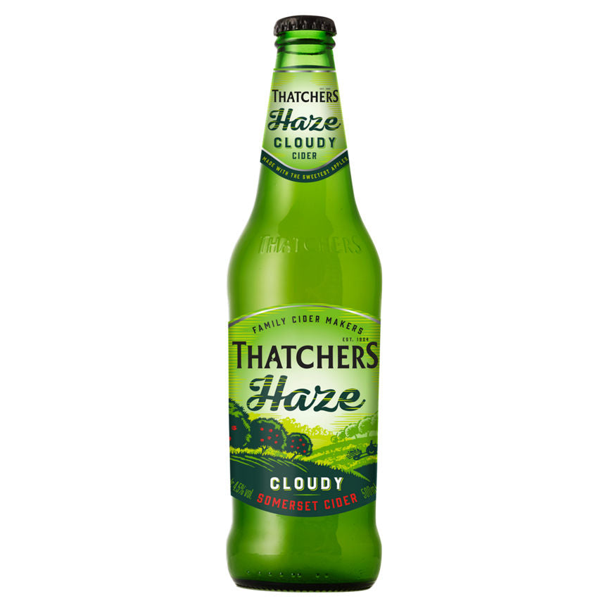 Thatchers Somerset Haze Cloudy & Premium Crafted Cider GOODS ASDA   