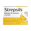 Strepsils Honey & Lemon lozenges 24 pack, UK version