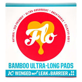 FLO Bamboo Ultra-Long Pads (10 pads) Women's Toiletries Boots   