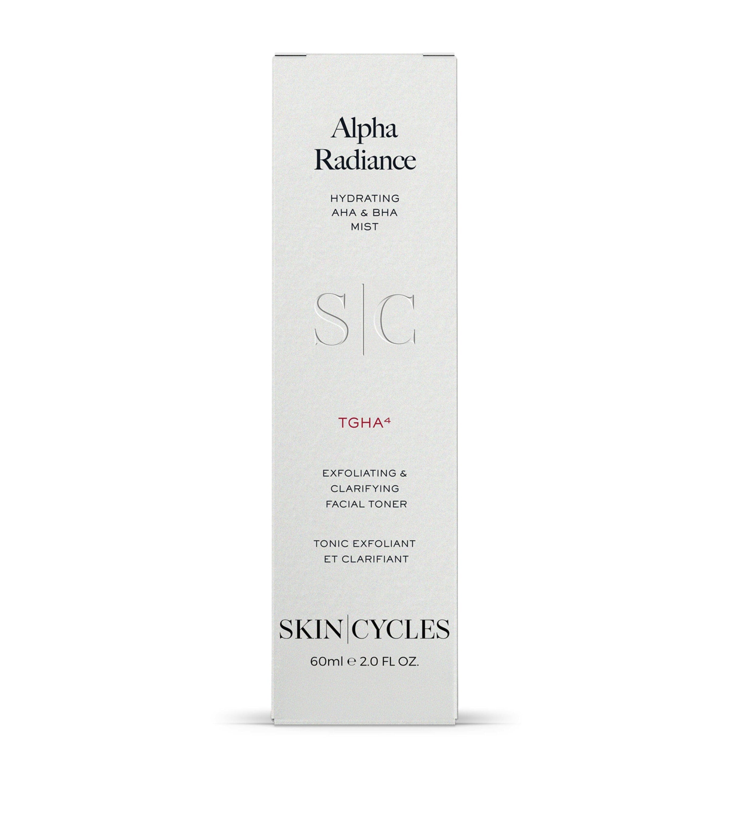 SKIN - CYCLES Alpha Radiance Mist 60ml (British brand)