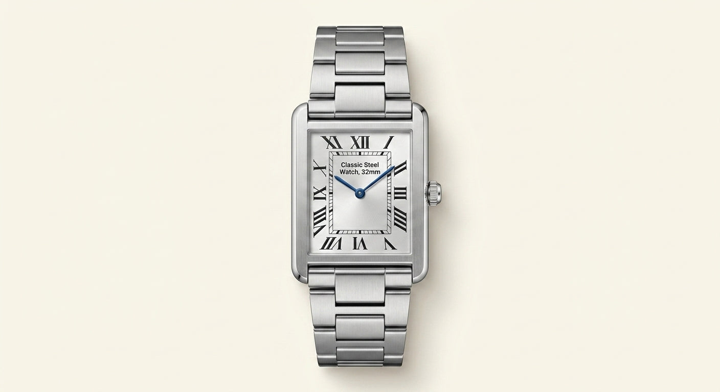 Cartier Tank Française small steel watch 21.2mm, imported from the UK