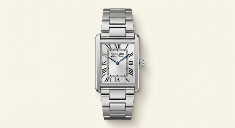 Cartier Tank Française small steel watch 21.2mm, imported from the UK