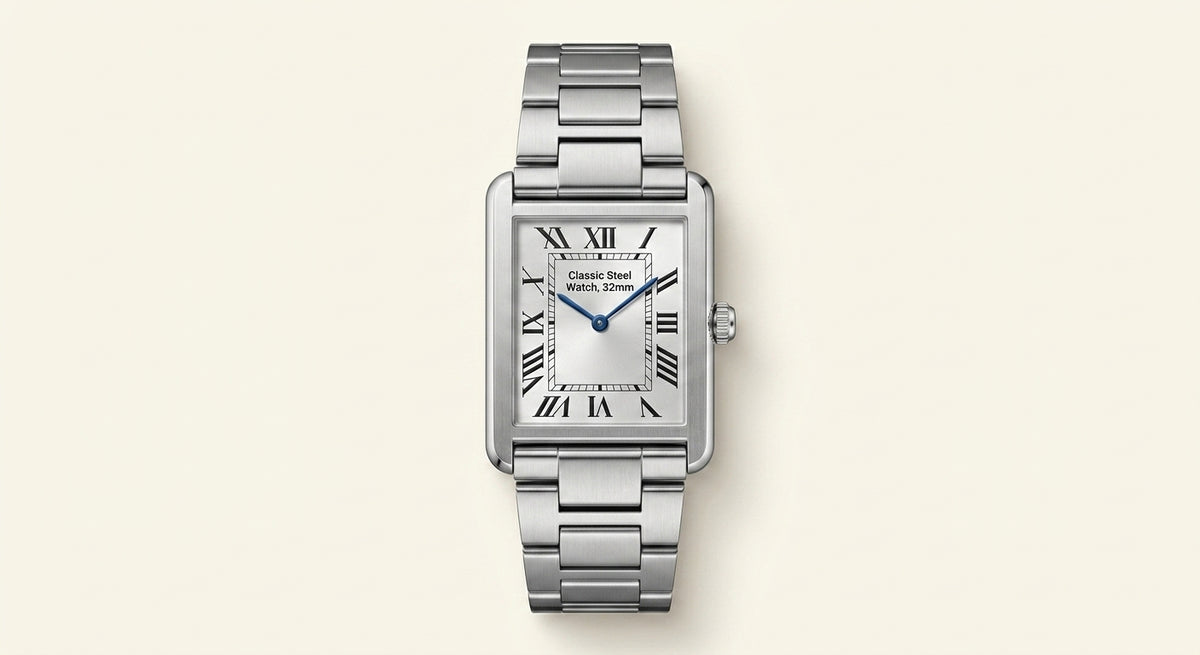 Cartier Tank Française small steel watch 21.2mm, imported from the UK