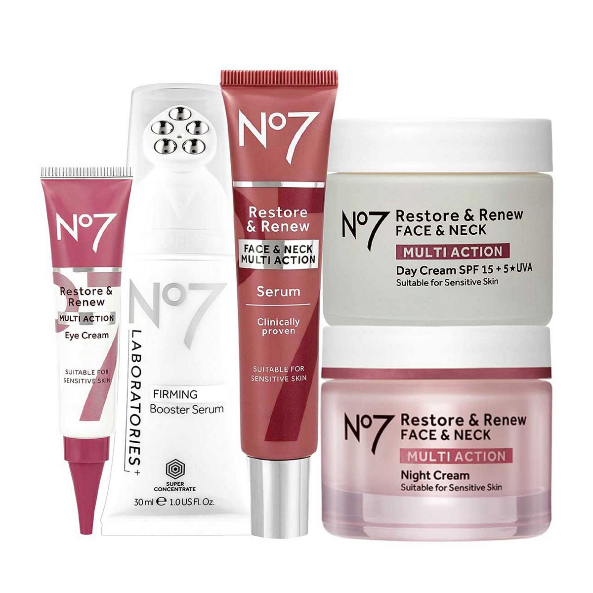 No7 Restore & Renew Firming Regime GOODS Boots   